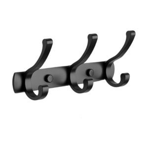 Practical Adhesive Sturdy Metal Hook Home Accessory for Hanging Coat Towels and More Holds Convenient for Home Use