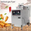 Gas high-pressure fryer, large capacity whole chicken fryer, commercial ...