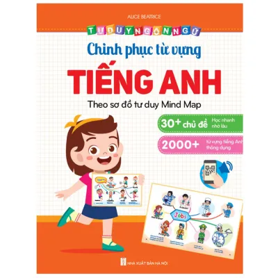Combo Bộ Sách Tiếng Anh Cho Bé - 1001 Mẫu Câu Tiếng Anh Và Chinh Phục Từ Vựng Theo Sơ Đồ Tư Duy Mind Map Dành Cho Trẻ Em 2-10 Tuổi