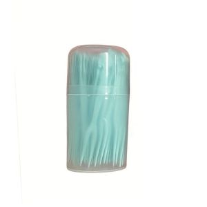 [ READY STOCK ] 50pcs Disposable Fruits & Dessert Fork Set Plastic Forks Double-toothed For Parties & Catering