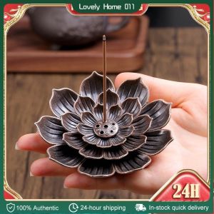 Incense burner rack bracket Incense Burner Lotus Holder Buddhism Decoration Censer Stick