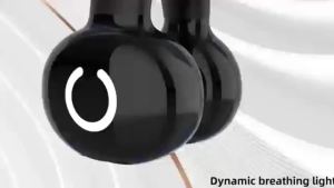 Tai nghe không dây dẫn truyền xương đơn tai tai nghe chơi game trên tai với chỉ báo pin LED