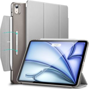 ESR cho iPad Air 13 inch (M4/M3/M2)Ốp  iPad Pro 11 inch / Pro 13 inch (M5/M4)Ốp  Ốp thông minh gập ba iPad Pro 12.9 (2021/2022) Tự động ngủ và đánh thức Mỏng và Nhẹ Sạc Pencil Pro và Pencil (USB-C)