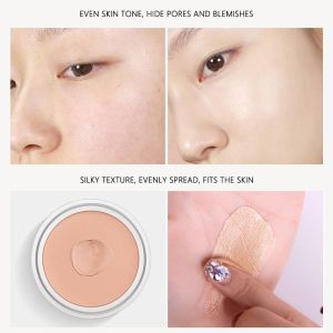 DORISNA Kem Nền Che Khuyết Điểm Chống Nước Lâu Trôi Che Phủ Vết Thâm Quầng Vết Mụn Kem Chỉnh Màu Khuôn Mặt Trang Điểm Làm Đẹp