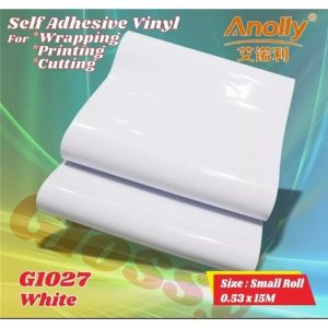 Stiker Skotlet Putih Glossy Kilap Sticker Scotlite Motor