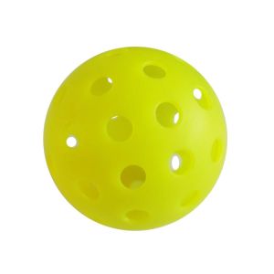KLICKKRATE Multicolor Luminous Pickleball Glow in The Dark Elastic PE Ball 74MM 40 Holes Seniors Tennis Indoor Utdoor