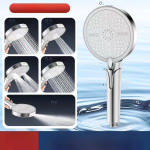 Hand-held Shower No Fear of Collision Lotus Head Rain Delicate Strong Adhesion Pressurized Rustproof