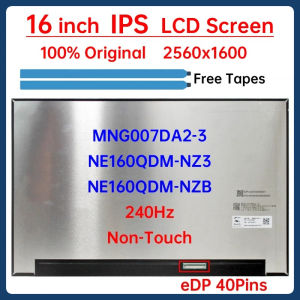 16" 240Hz LCD Screen NE160QDM-NZB MNG007DA2-3 For Lenovo Legion Pro 5 16ADR10 16IAX10 16IRX10 16IRX9 16ARX8 16IRX8 Display Panel