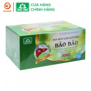 Trà giải độc gan Bảo Bảo - Thanh nhiệt mát gan giải độc giải rượu - Hộp 30 túi - BB1-01