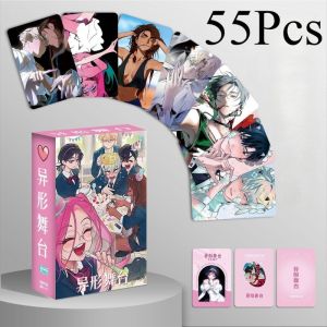 92Pcs/Set Anime Alien Stage Laser Card Mizi Sua Ivan Till Hyuna Luka Double Sided Printing Card LOMO Anime Card