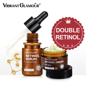 VIBRANT GLAMOUR Retinol Face Serum Moisturizing Whitening Firming Fade Lines Anti-wrinkle Face Care Essence 30ML
