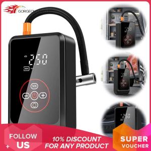 12V Faster Cordless Tire Pump with LCD Display for Cars Trucks SUV Gifts for Men