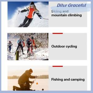 Ditur Winter Warm Outdoor Riding Full Face Mask Covers Balaclava Fleece Motorcycle Fishing Skiing Face Mask Warm Windproof Cover Hat