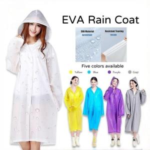 Raincoat Women Men Impermeable Thickened Waterproof Tourism Outdoor Hiking Rain Poncho Hooded Rain Coat