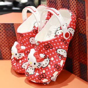 Crocs women Hello Kitty Red Classic Clog #210575