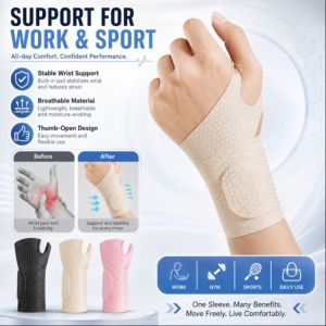 Wrist Support Lightweight Breathable Wrist Brace Carpal Tunnel Relief Mouse Wrist Protector Sports Wrist Guard Typing Gaming Office Work