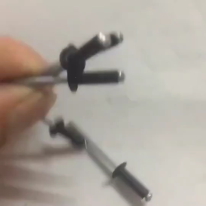 120x/กล่องสีดำป๊อป-รีเวตอลูมิเนียมบลายด์-รีเวตชุดหลากหลายพร้อมกล่องเก็บของ-กล่อง M2.4-M4ปลายเปิด-หมุดตอกตะปูป๊อป-หมุด