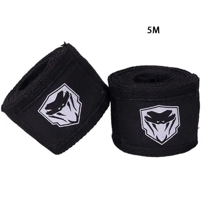 1Pair 3M/5M Boxing Bandages Muay Thai Wrap Handwrap MMA Hand Sports Protective Pembalut Tangan