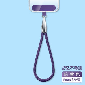 6mm Anti-lost Durable Phone Lanyard Wrist Rope Neck Shoulder Crossbody Strap with Clip for iPhone Huawei
