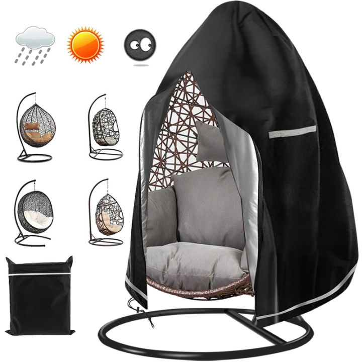 Patio Hanging Egg Chair Cover Waterproof Swing Egg Chair with