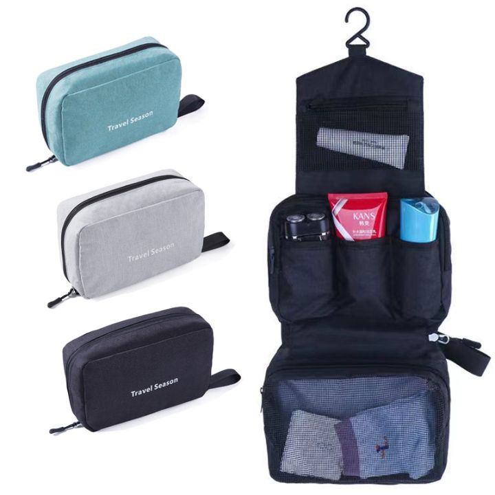 Portable Travel Organizers for Men Waterproof Hanging Toiletries ...