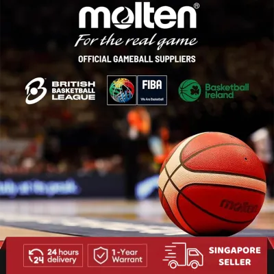 Molten BG3800 Category 7 PU Leather Material Basketball Ball Free Net bag Needle Pin and Inflator