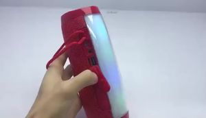 TG157 colorful Pulse RGB Lighting column Portable lanyard Speaker BT Speakers Outdoor Subwoofer Bass Wireless sound mini