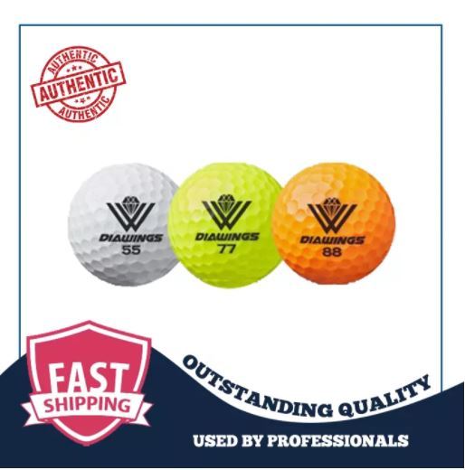 DIAWINGS 77 GOLF BALL Long hitting for high rebound flying distance at least 10 meters (1pcs