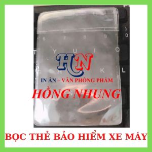 SÉT 2 Cái Bao Nhựa PVC Bọc Bảo Hiểm Xe Máy Nhựa PVC Màu Trắng Dẻo Bền Loại Có Nắp