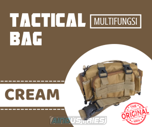 Tas Tactical Army Pria Warrior 4 in 1 Waistbag Slempang Pinggang Jinjing