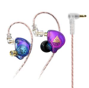 Tai nghe Bass QKZ AK6 Plus Âm tốt giá rẻ thiết kế dây dẫn có thể tháo rời