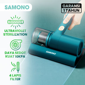 SAMONO 300W Vacum Cleaner Portable Mesin Penghisap Debu dan Tungau 4 Filterasi UV-C Sterilization Samono SW-MPG400