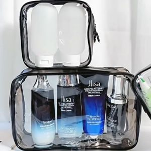 JIJI.SG Bera Travel Waterproof Toiletry Bag Set of 3 PVC Storage bag