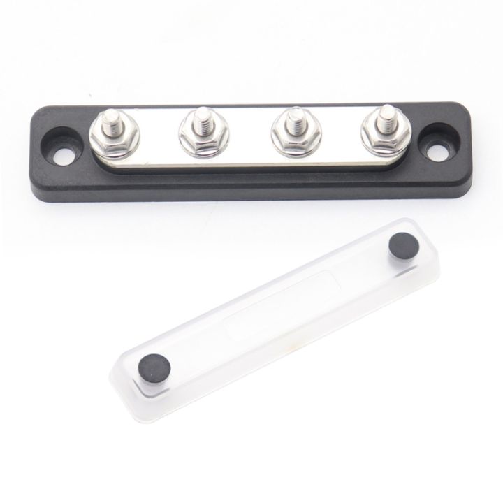 12/24V Terminals Power Distribution Block Busbar with Transparent Cover ...