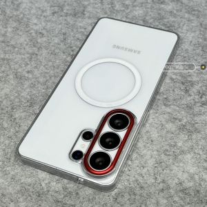 For Samsung Galaxy S26 Ultra Case Fashion  For  Ice Crystal Transparent  PC Hard Cover Dustproof Non-Slip Bumper
