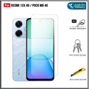 Promo Tempered Glass Redmi 15C 4G 13x 4G 14C 4G 13C 4G 9T Anti Gores Kaca Tidak Full Layar Pengiriman Cepat