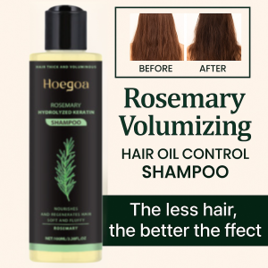 Rosemary Shampoo Herbal Extract Hair Nourishing Repairing Oil Control Fluffy Effect Shampoo