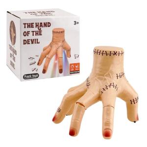 Electric Motorized Creeping Hand With Motion Sensor Activated Movement Scary Sound Effect Halloween Role Plays Accessory