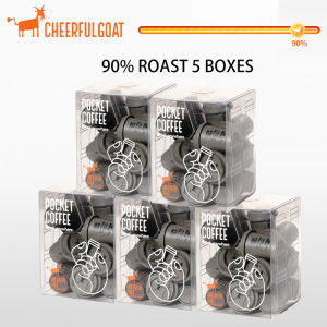 CHEERFUL GOAT Pocket Coffee Powder Freeze-Dried Coffee 5 Boxes