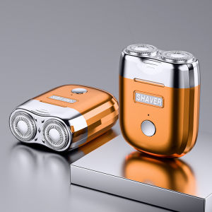 Máy Cạo Râu Nam Mini Đầu Cạo Nổi 2D 18 Lưỡi Dao Kép Sắc Bén Chống Nước IPX7 Nhỏ Gọn Dễ Bỏ Túi