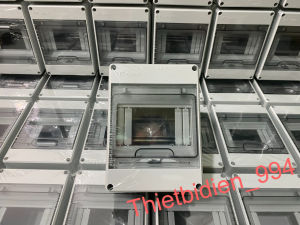HT-5WAY vỏ hộp lắp CB tép 1P/2P/3P chống nươc ngoài trời IP65 ̣