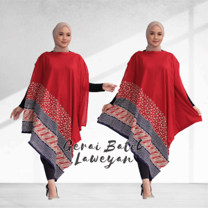 Kaftan batik Manohara #2 kaftan paris kaftan batik jumbo dres batik wanita