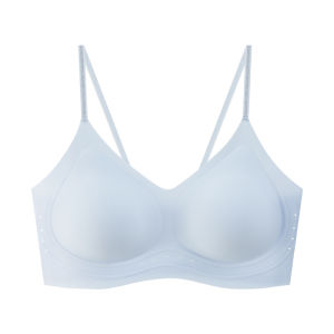 Fine Glitter Ultra Thin Camellia Womens Underwear Comfortable Bra