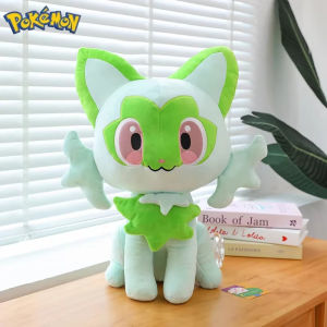 38/45/60CM Big Size Pokémon Sprigatito Plushies Cartoon Kawaii  Stuffed Animal Ornament Comfortable Soft Doll Children Toys Gift