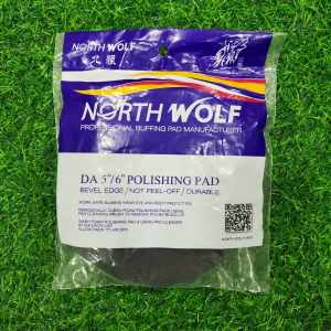 5-inch North Wolf Detailing Buffing Foam Pad - BLUE - Cutting/Polishing for 5 inch Dual Action or Rotary Buffing Machine - 1 pc