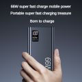 (CCC Certification)66W Powerbank 20000/30000mAh Fast Charging Full Capacity Powerbank USB Portable Digital Display Flash Charging Battery mobilepower. 