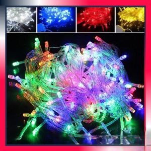 Lampu Natal Tumblr 50 LED / Lampu Hias / Lampu Hias Natal / Lampu Tumblr ( Ready Varian 50 led Rainbow saja)