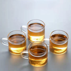 Household One-Click Filter Teapot Thickening Washable Detachable Heat-Resistant Borosilicate Glass Filtering Tea Set Large Capacity