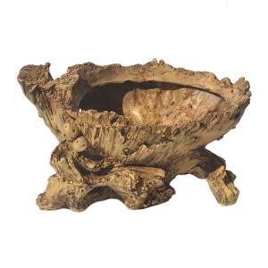 Planter Ecofriendly Resin Vintage for Balcony Garden Succulents Bonsais Display Creative Office Home Decoration