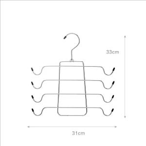 YESPERY Multiple Layer Underwear Hanger Space Saving Thick Metal Tank Tops Bra Storage Hanger